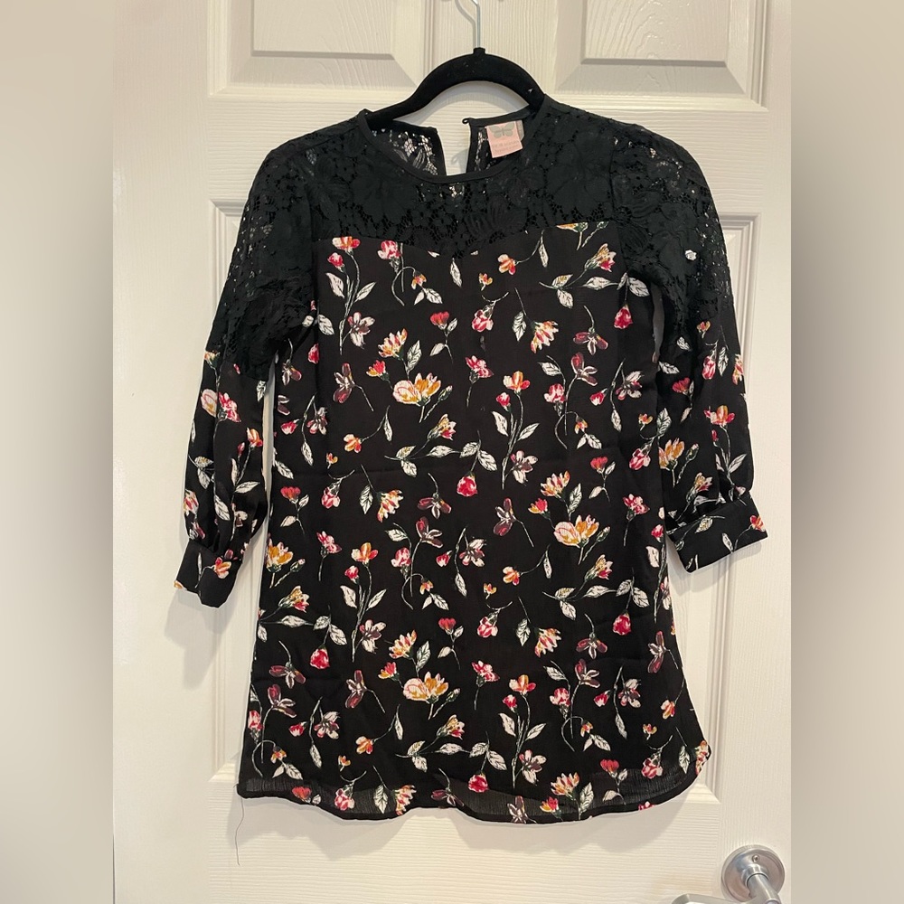Girl’s For All Seasons Floral Dress